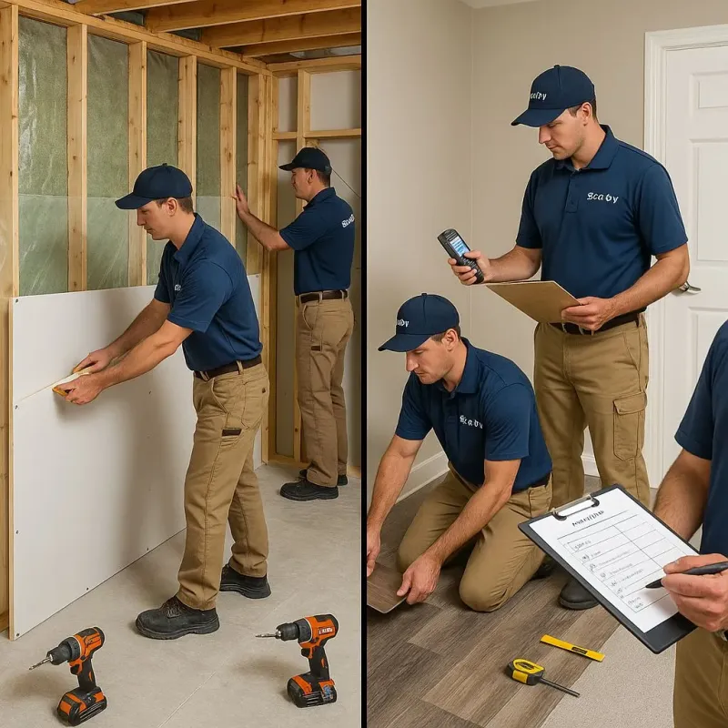 Repairs and Reconstruction process in Turner, OR